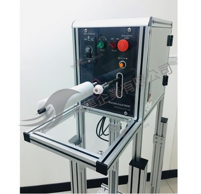 收集捲筒及排線機構設備