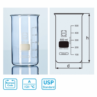 高型燒杯(無嘴)